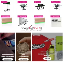 Screen Printing Discount & Coupon codes